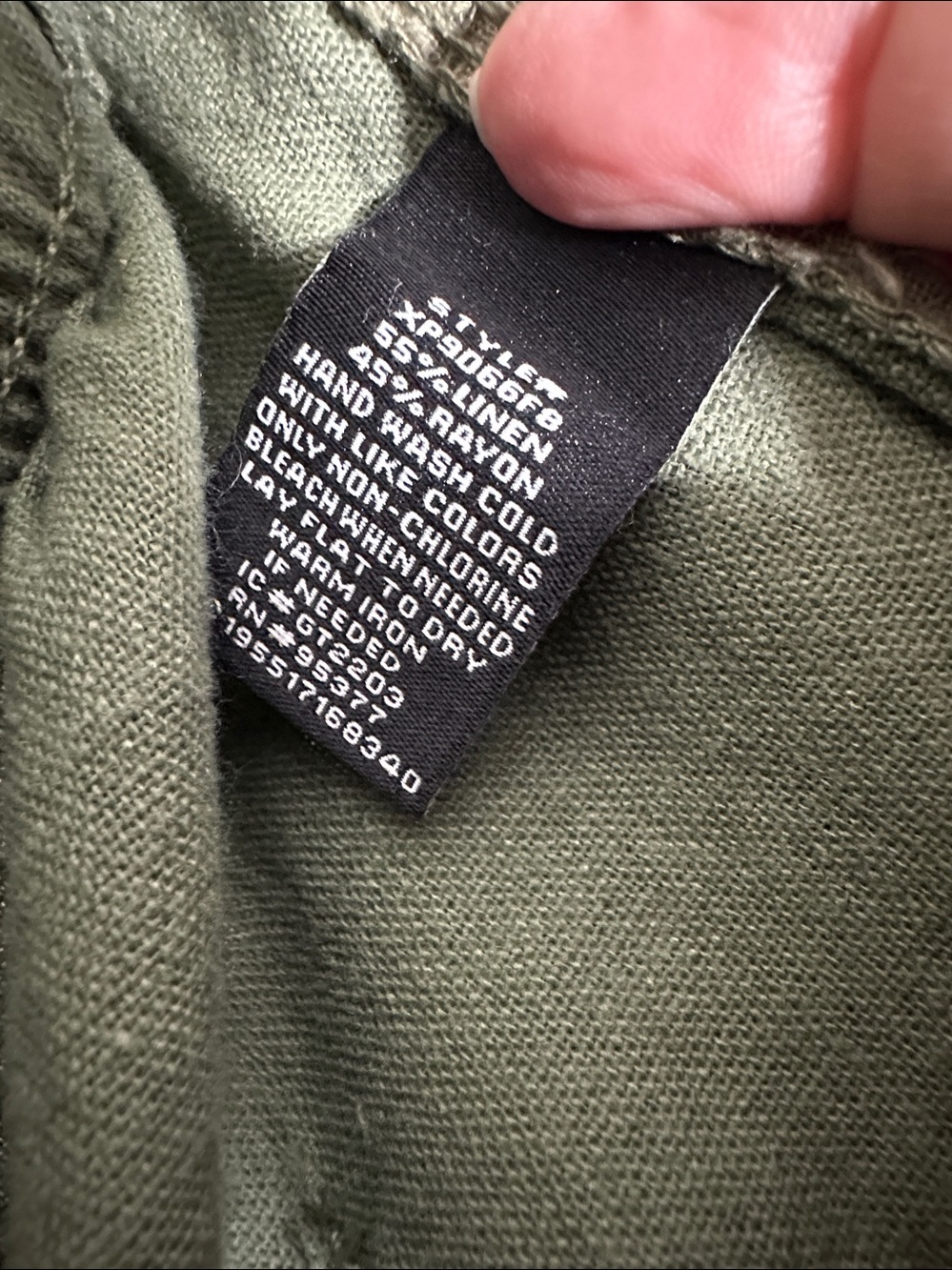 Social Standard by Sanctuary Solstice Linen Blend Jogger Pants Size XXL - Picture 6 of 7